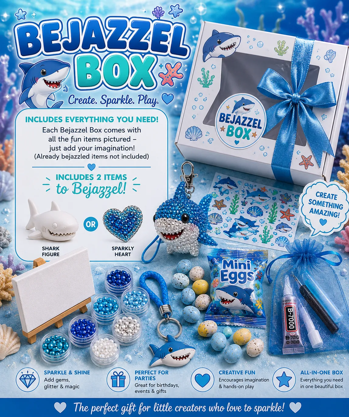 Shark Bejazzel Box